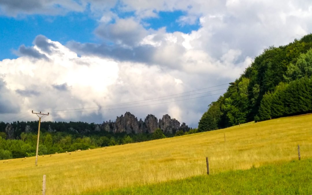 Trail okolo Besedických a Suchých skal