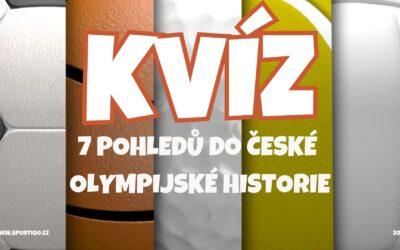 Olympijský kvíz: 7 pohledů do české olympijské historie